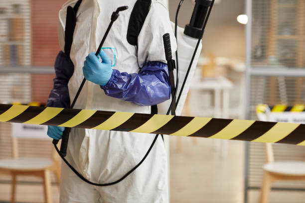 Professional Trauma Scene Cleanup technician working in Edgewater, NJ